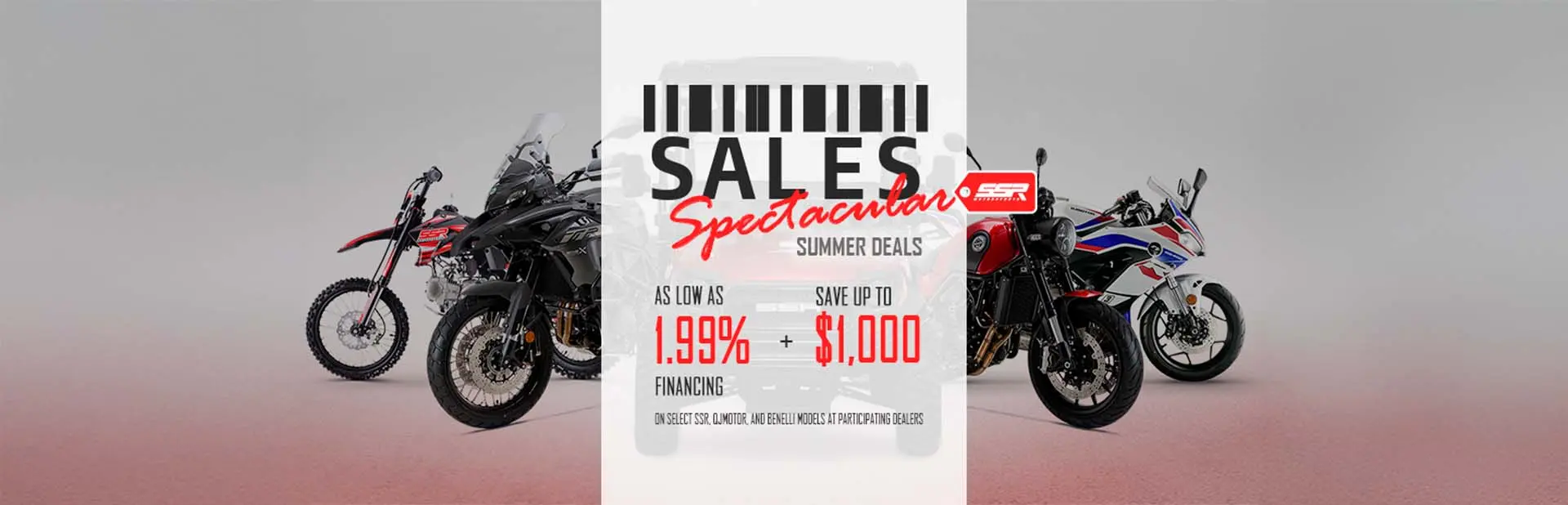 Read more about the article SSR Motorsports: Current Offers