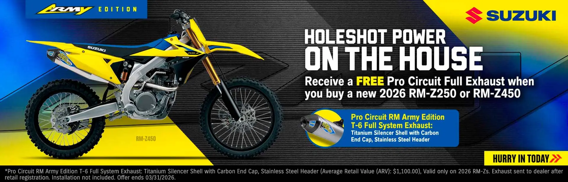 Read more about the article HOLE SHOT POWER ON THE HOUSE