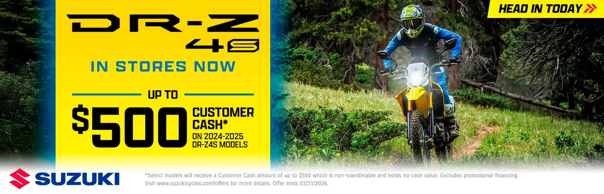 Read more about the article DRZ-4S IN STORES NOW