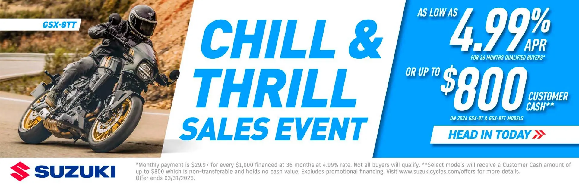 Read more about the article Chill & Thrill Sales Event