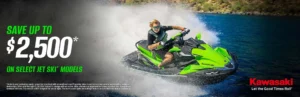 Read more about the article SAVE UP TO $2,500* ON SELECT JET SKI MODELS