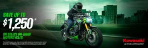 Read more about the article SAVE UP TO $1,250* ON SELECT ON-ROAD MOTORCYCLES