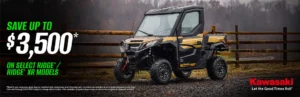 Read more about the article SAVE UP TO $3,500* ON SELECT RIDGE / RIDGE XR MODELS
