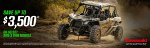 Read more about the article SAVE UP TO $3,500* ON SELECT SIDE X SIDE MODELS